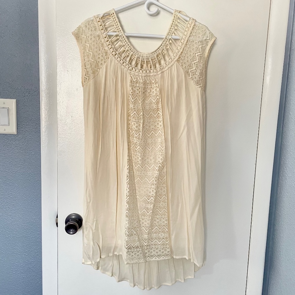 Flying Tomato Cream Dress Size S
